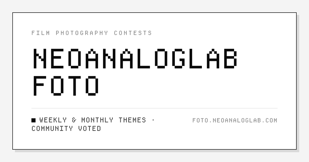 フィルム写真コンテストコミュニティ「Neoanaloglab Foto」を公開しました